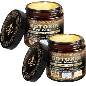 2PCS Bee Venom Cream, Bee Venom Skin Treatment Cream. New in Sealed Package